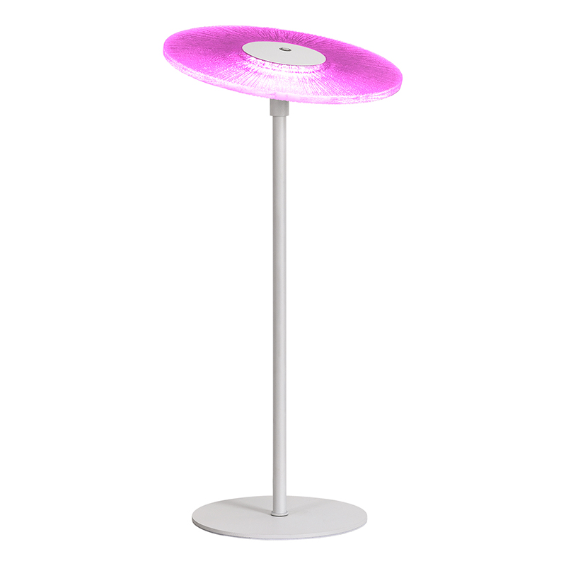 โคมไฟตั้งโต๊ะ LED สไตล์โมเดิร์นพร้อมเฉดสี RGB
